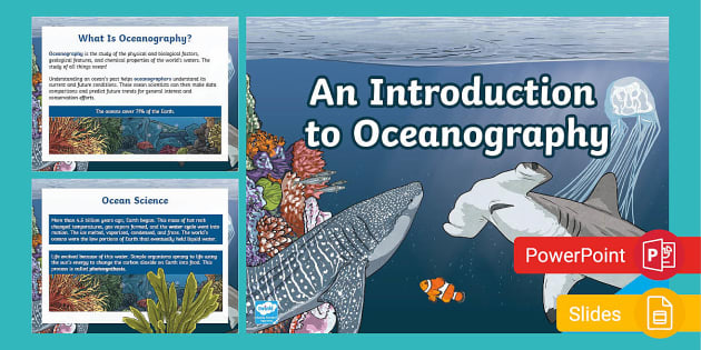 oceanography term paper topics