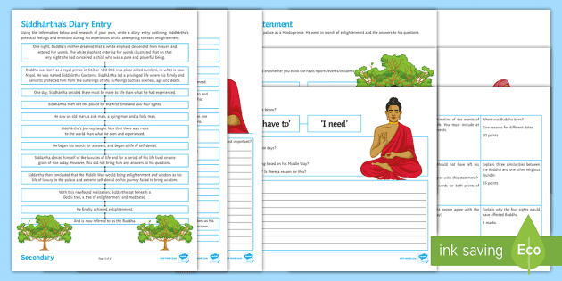 the life of buddha worksheet worksheets teacher made
