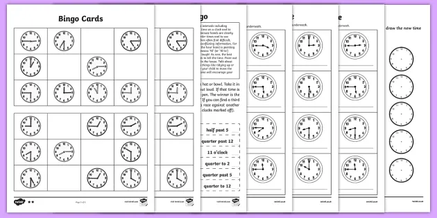 A4 Reusable Worksheet Details about   TELLING THE TIME KS1/KS2 NUMERACY TEACHING RESOURCE 