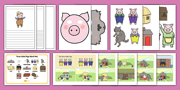 the three little pigs education.com