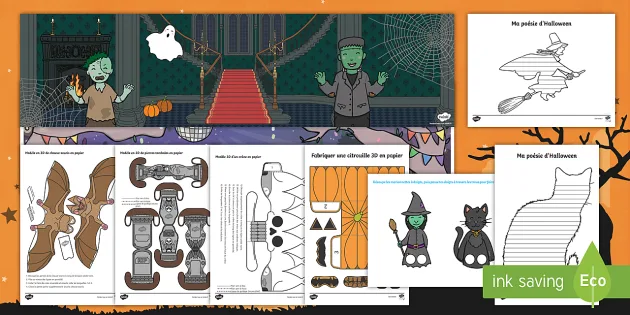 Les marionnettes gratuites coloriages découpages  Marionnettes_à_doigts_Halloween/marionnette-halloween-5