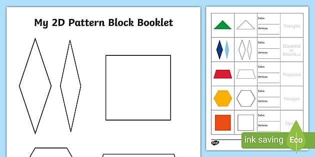 Shapes Puzzle Worksheets Free Printable, Diamond Puzzle Game for Students -  worksheetspack