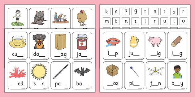 Missing Letter Matching Peg Activity (teacher made)