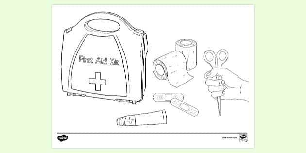 First Aid red box drawing free image download-saigonsouth.com.vn