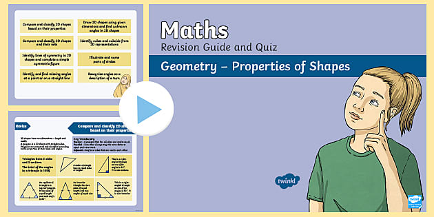 Sats Properties Of Shapes Quiz Year 6 Revision Guide