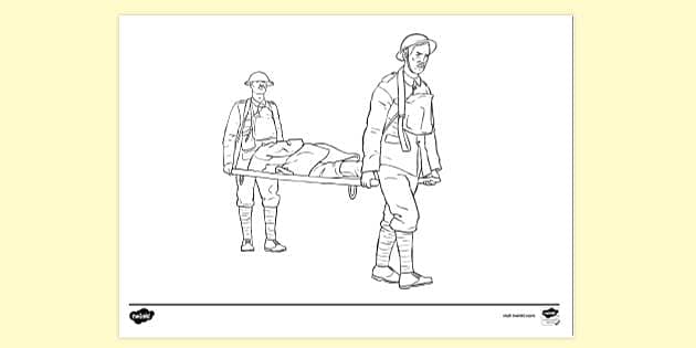 FREE! - Somme Casualties Colouring Sheet | Colouring Sheets