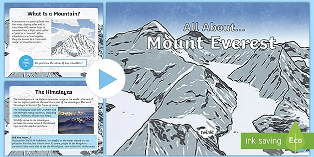 Mount Everest, Brief Introduction Of Mount Everest