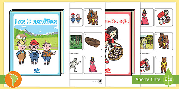 puerta pómulo Chillido Ficha de actividad: Lectura de cuentos infantiles- Guía de trabajo