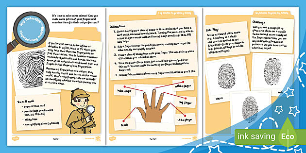 Spy Kit for Kids Detective Outfit Fingerprint Investigation Role