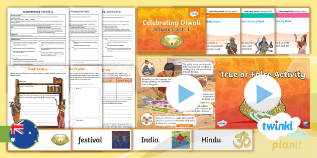 Year 3 Celebrating Diwali Guided Reading Unit Pack - Twinkl