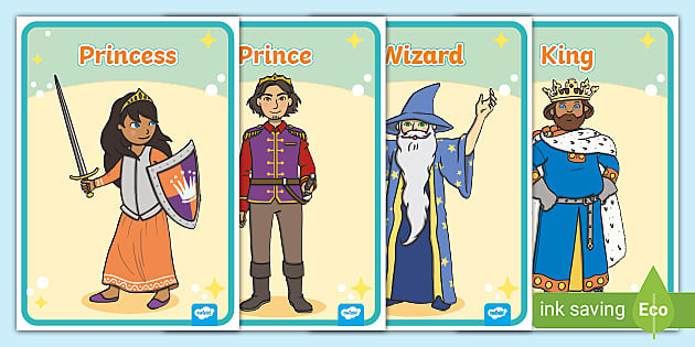 Who Am I?' Fairy Tale Characters Guessing Game - KS1 - EYFS