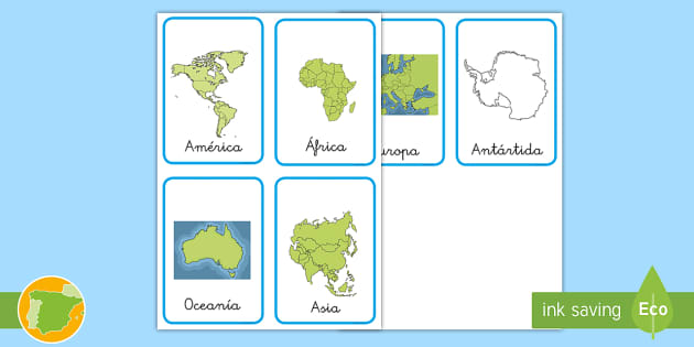 Póster: El mapa del mundo (Teacher-Made) - Twinkl