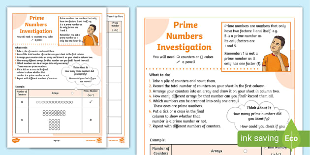 history of prime numbers assignment