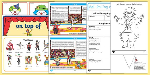 Circus KS1 Lesson Plan Ideas and Resource Teaching Pack - circus