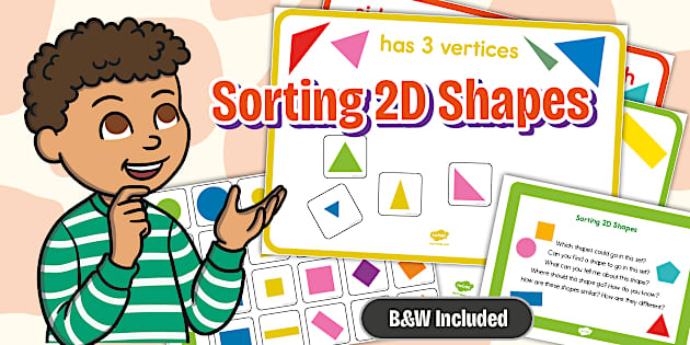 Sorting 2D Shapes Activity