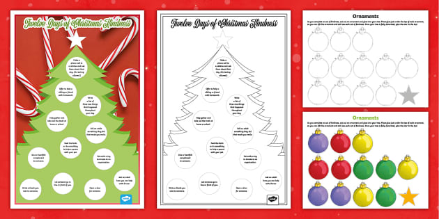 Kindness Read Aloud Activities: A Wish To Be A Christmas Tree