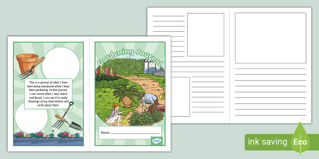 Garden Journal: A Kid's Gardening Journal