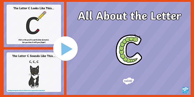 All About the Letter C PowerPoint