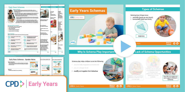 What are play schemas and how do they help your toddler learn?