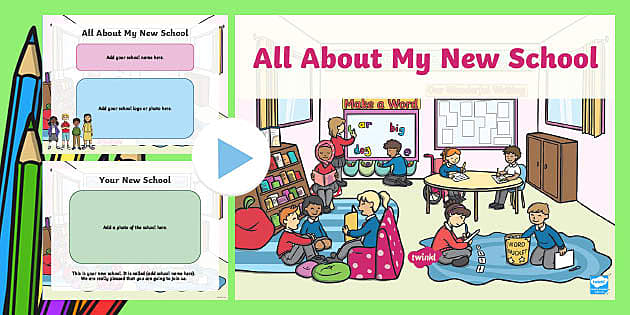 All About My New School Transition PowerPoint (teacher Made)