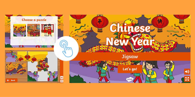 chinese new year interactive game