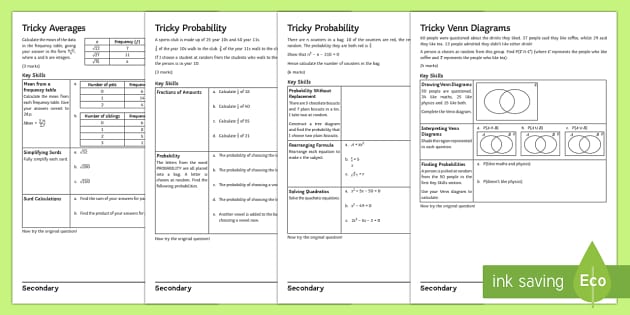 probability questions problem solving