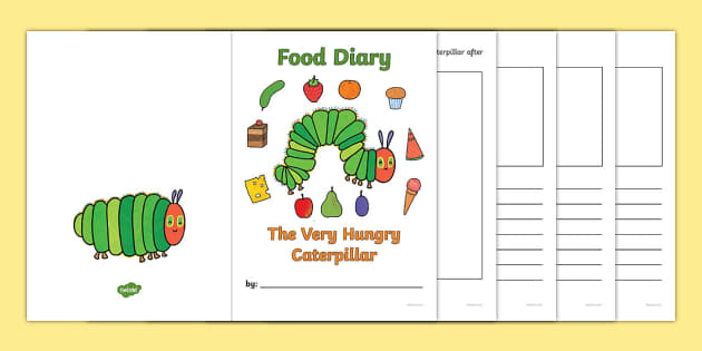 FREE! - 7 Day Food Diary Writing Frame To Support Teaching On The Very ...