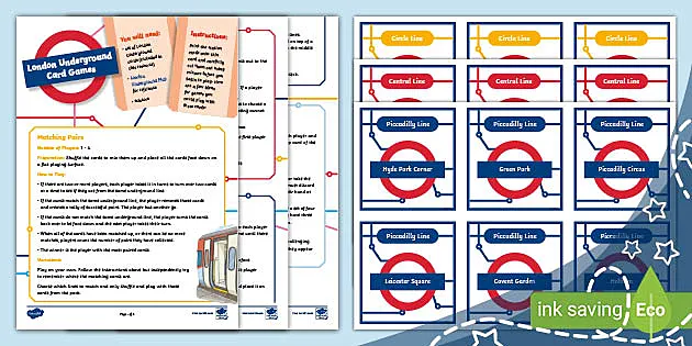 London Underground Role Play Tickets (teacher made) - Twinkl