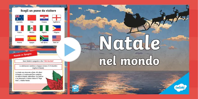 Natale nel mondo  PowerPoint (teacher made) - Twinkl