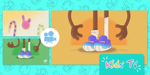 How to teach a child hot sale to tie their shoes song