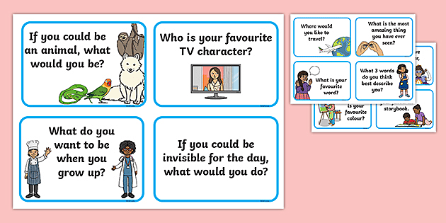 Social Greetings Prompt Cards - Conversation Support