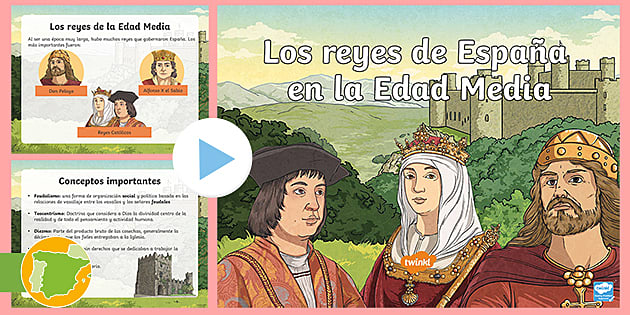 Presentación Los Reyes De España En La Edad Media