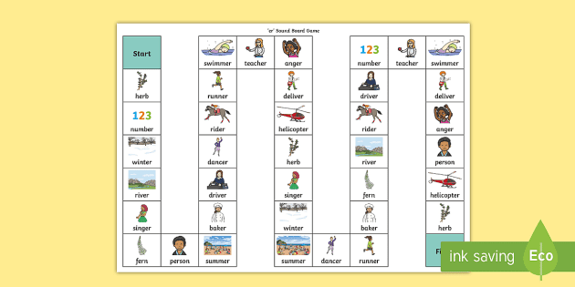 er words sounds differentiated worksheets phonics 3