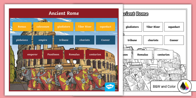 Ancient Rome Vocabulary Mat Teacher Made Twinkl   Ancient Rome Vocabulary Mat For 6th 8th Grade Us Ss 1683585999 Ver 1 