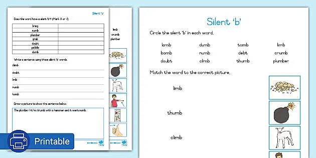 silent c and h worksheet silent letters ks2 resource