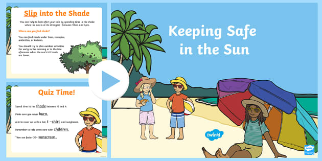 Sun Safety PowerPoint (teacher made)