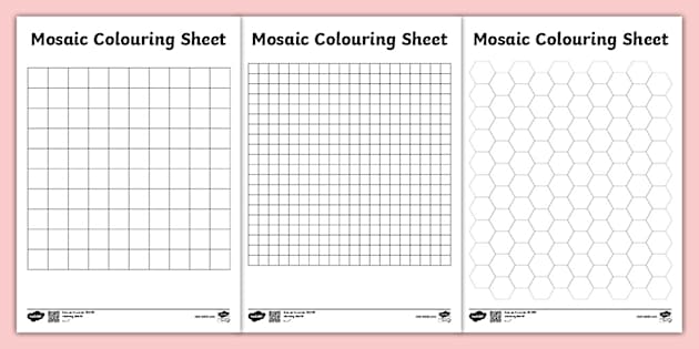 Free Printable Mosaic Coloring Pages For Kids | Twinkl free-printable-mosaic-coloring-pages-for-kids-twinkl