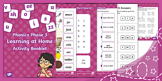 Phase 3 Learning at Home Activity Booklet