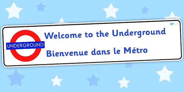 FREE! - Welcome To The Underground Role Play Banner - Twinkl