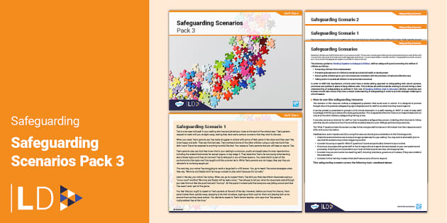 Safeguarding Policies - Safeguarding Scenarios Pack 3 | SLT