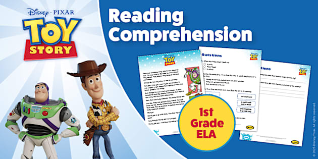 Toy Story: First Grade Reading Comprehension Worksheet