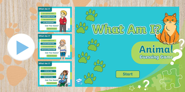 What Am I? Animal Guessing Game - Twinkl - Kids Puzzles