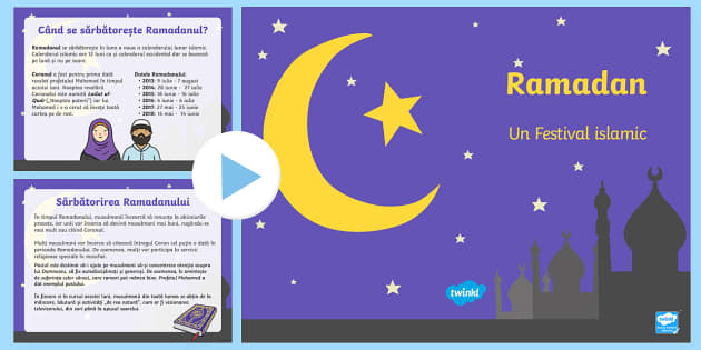 Informații despre Ramadan PowerPoint (teacher made)