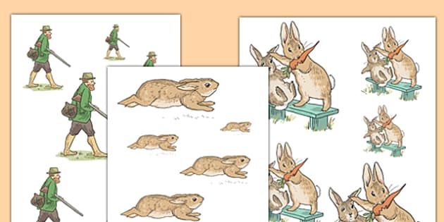 Beatrix Potter - The Story of a Fierce Bad Rabbit Size Ordering