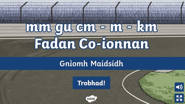 Mm Gu Cm M Km Fadan Co Ionnan Gniomh Maidsidh Eadar Ghniomhach Go