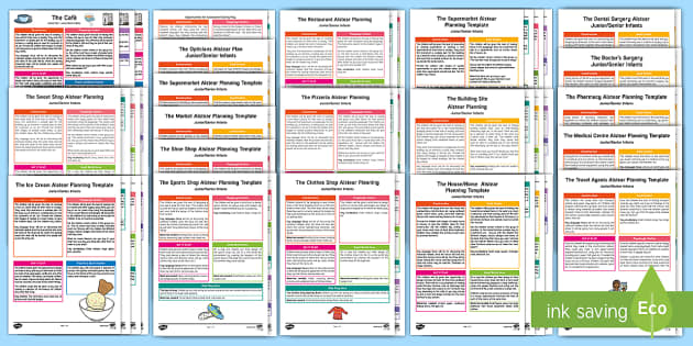 Aistear Planning Templates Bumper Planning Pack