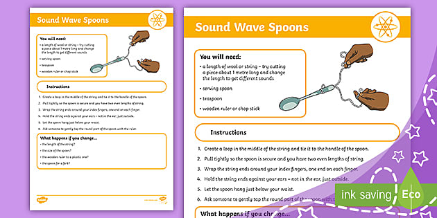 Science Experiments to Explore Sound for Kids - Twinkl