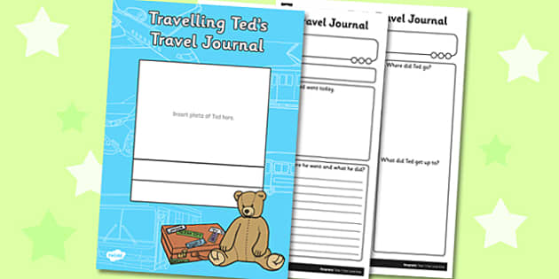 Family Travel Journal (teacher made) - Twinkl