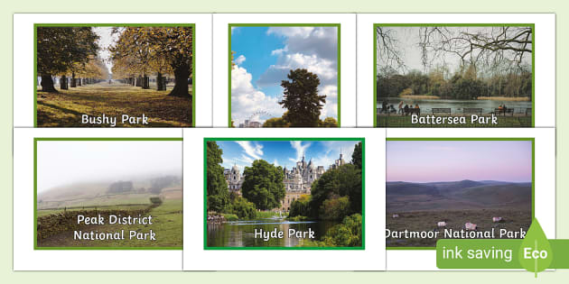 Parks of the United Kingdom Photo Pack (teacher made)