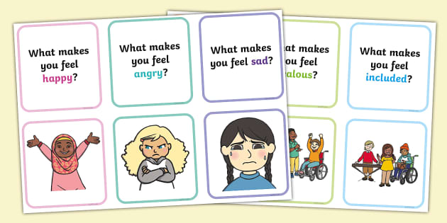 Scenario Cards for Emotions PDF Version - Teaching Resources